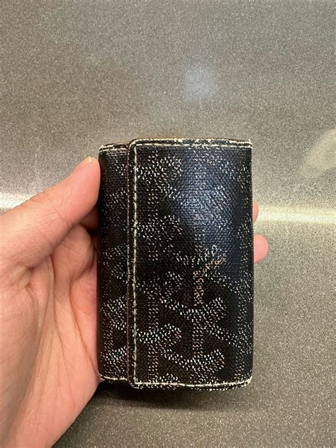 goyard wallet with keychaiun|goyard wallet.